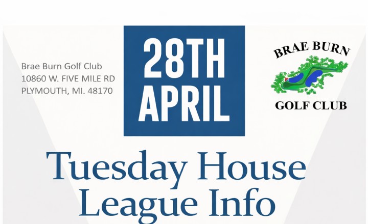Tuesday house league info